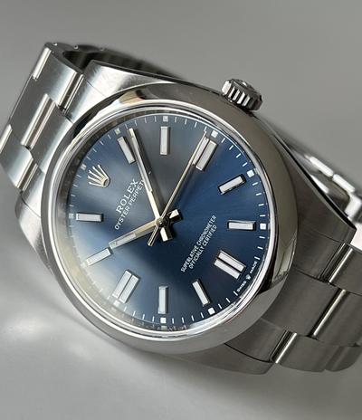 Oyster Perpetual 41 Blue  124300