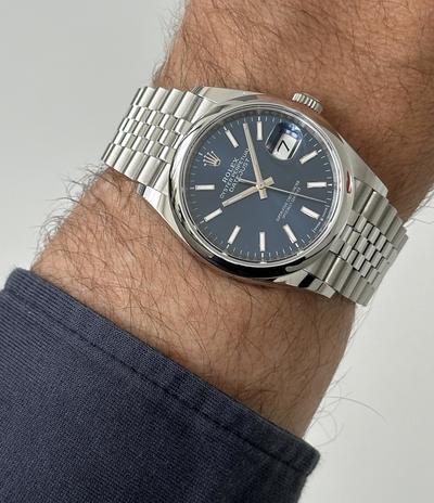 Oyster Perpetual Datejust Blue  126200