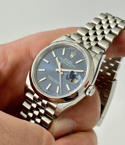 Oyster Perpetual Datejust Blue  126200