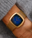 Vintage Cellini Blue Vignet Dial