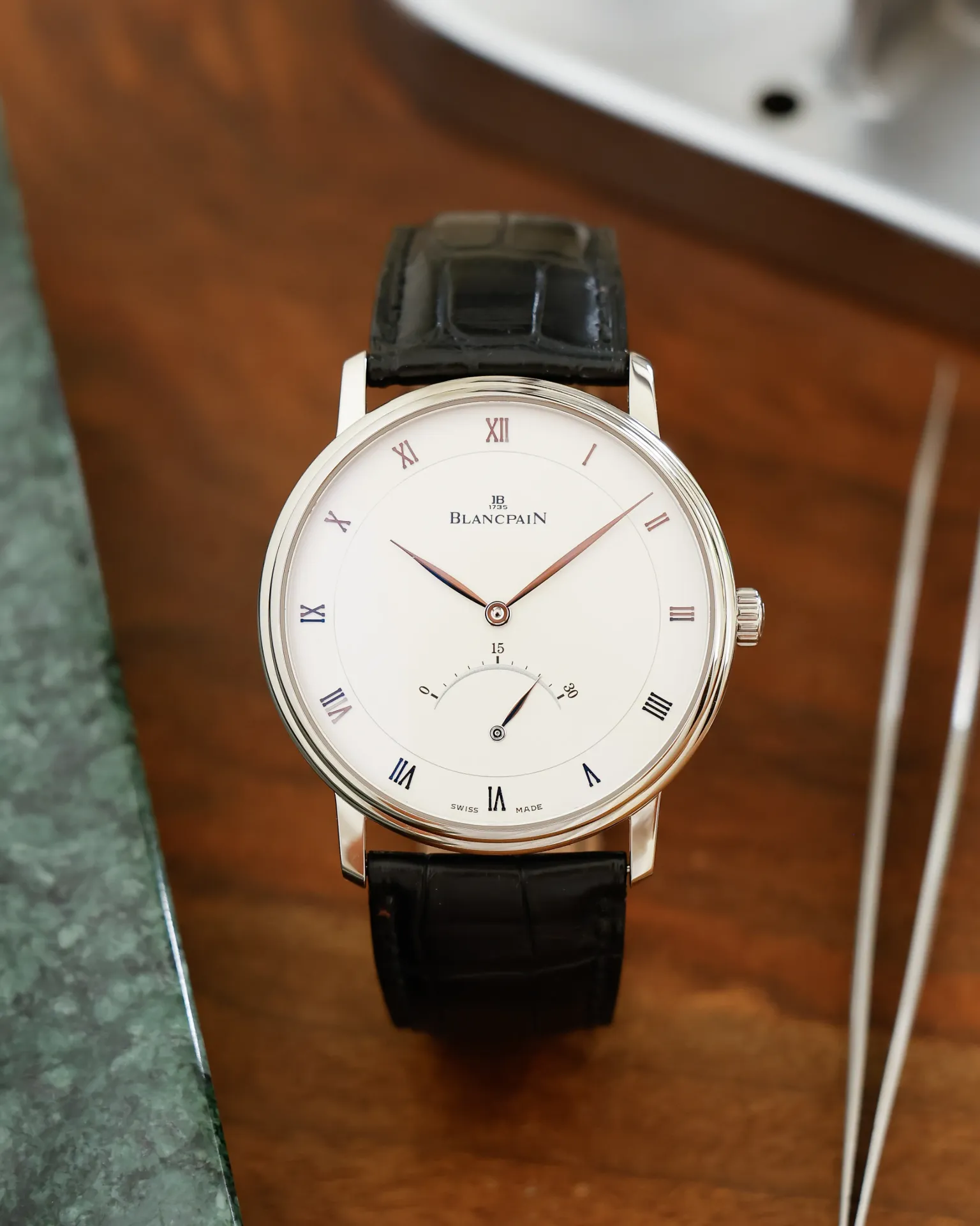 Villeret Ultra-Slim "30 Seconds Retrograde"