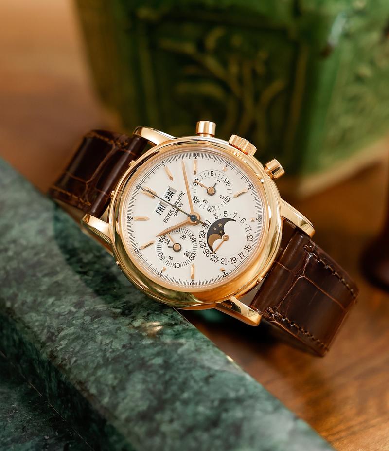 Chronograph Perpetual Calendar, 4th series, Rose Gold