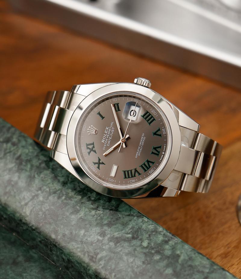 Datejust 41 "Wimbledon", 02/2024