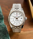 Sky-Dweller White Dial Jubilee 11/2021