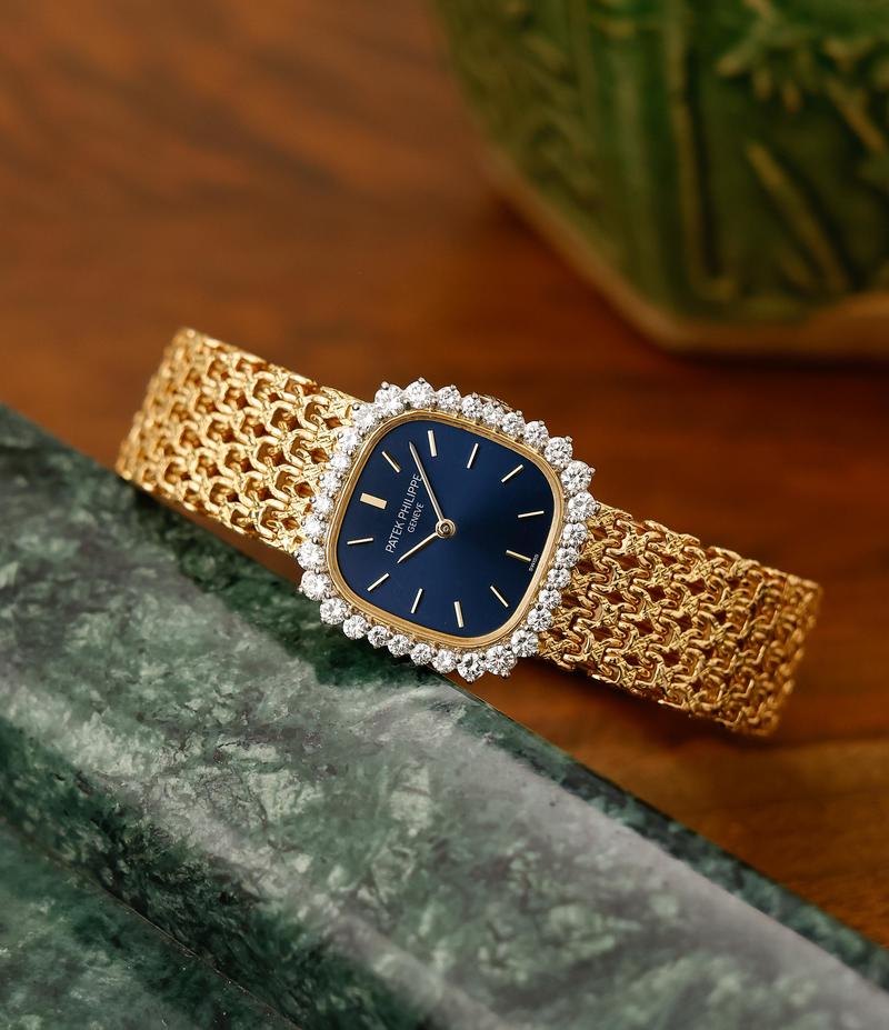Vintage Ladies diamond bracelet watch