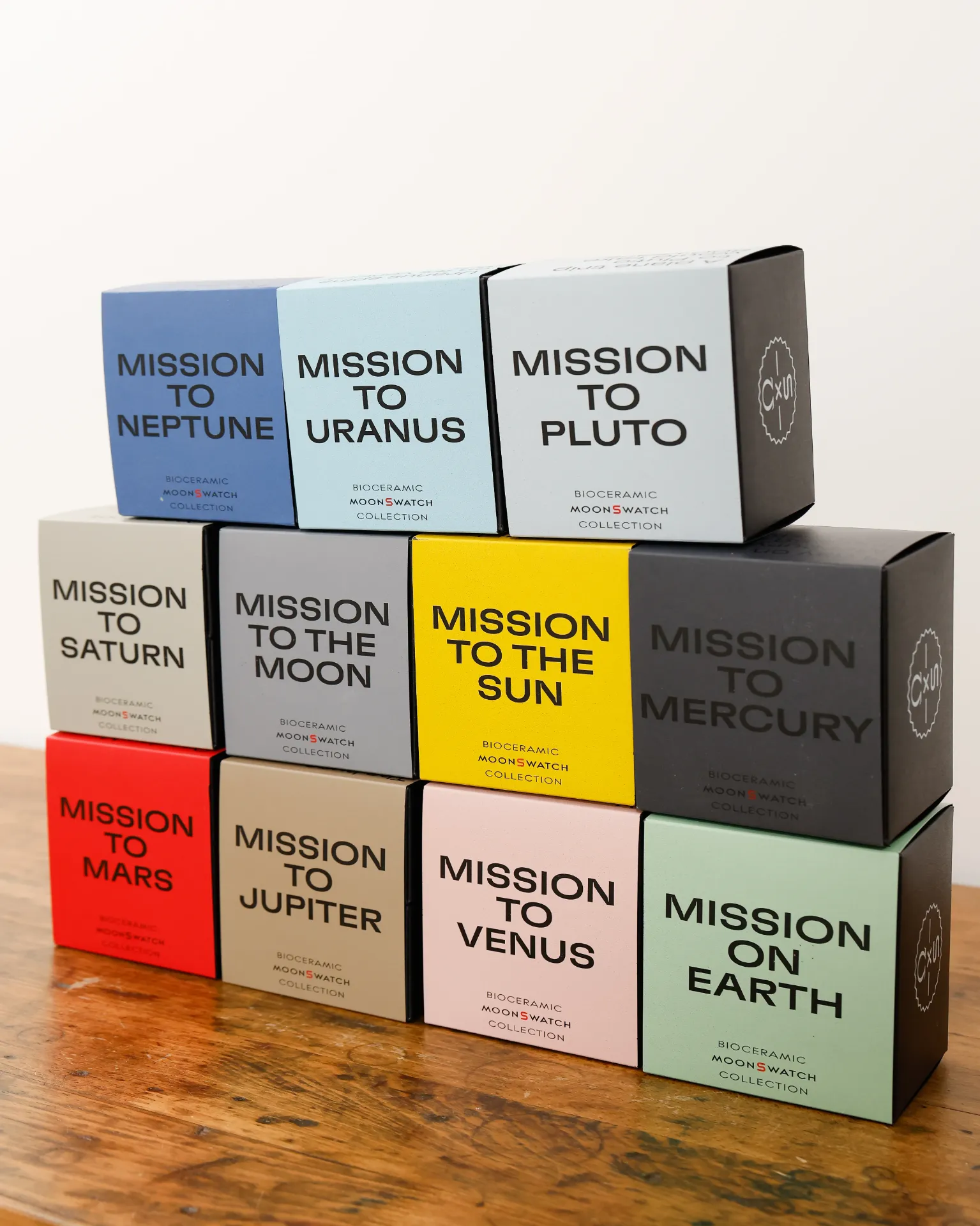 Omega x Swatch Bioceramic MoonSwatch, Original 11-Piece Collection