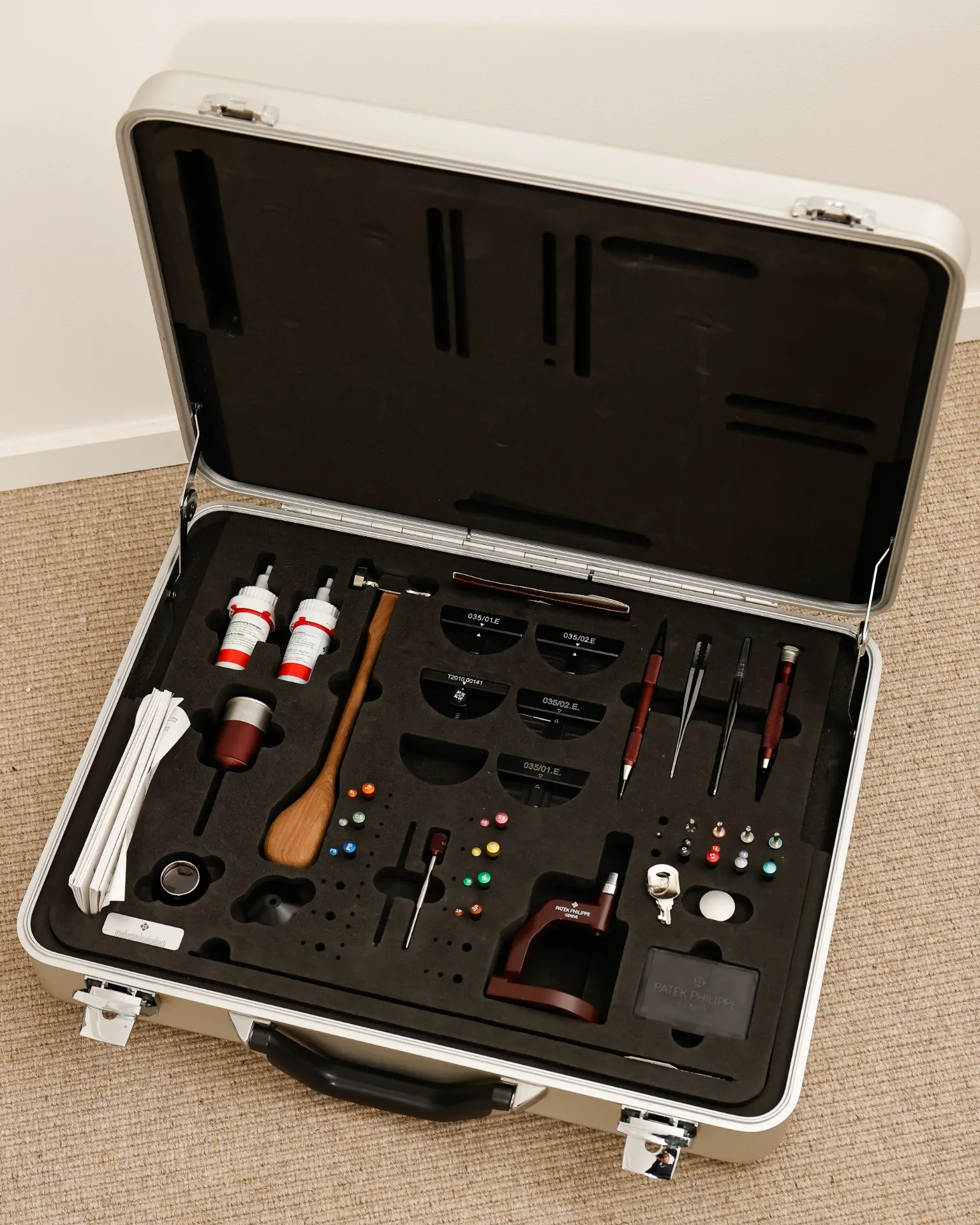 Watchmaker Tool Kit Suitcase