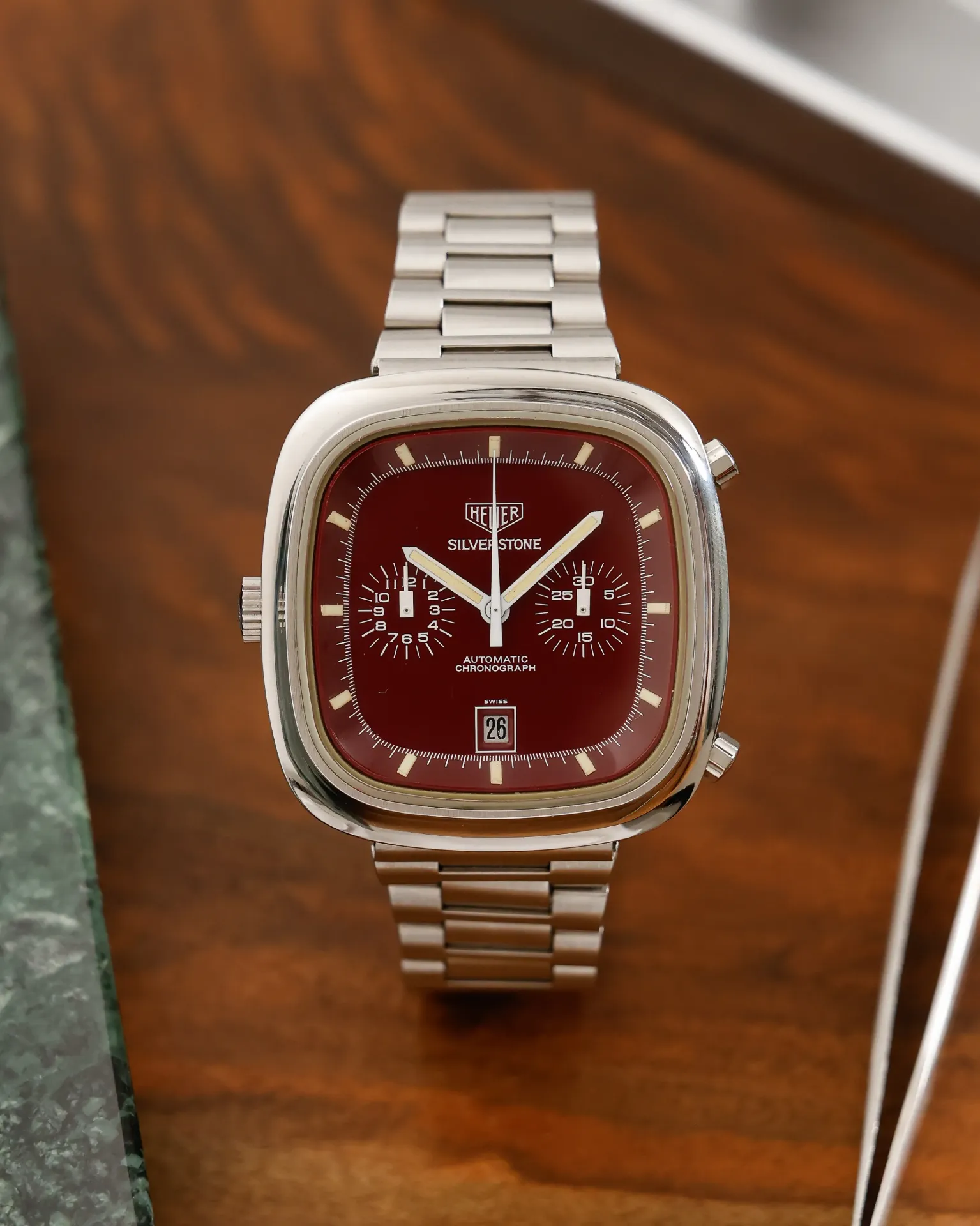 HEUER Silverstone Chronograph  1977 110.313R