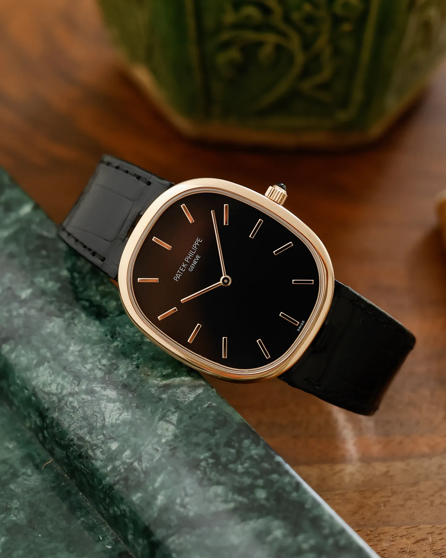 Golden Ellipse Rose Gold