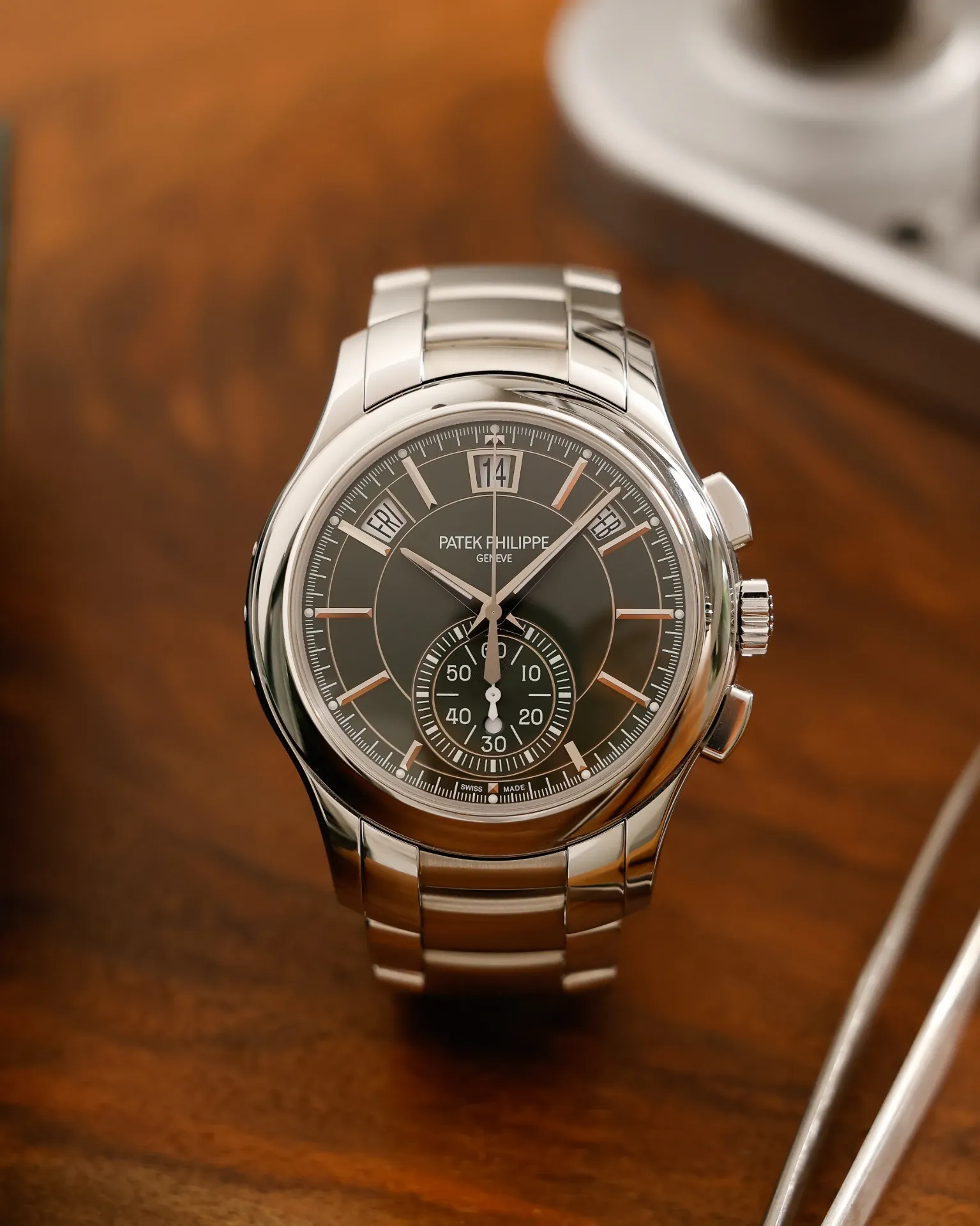 Annual Calendar Flyback Chronograph Green