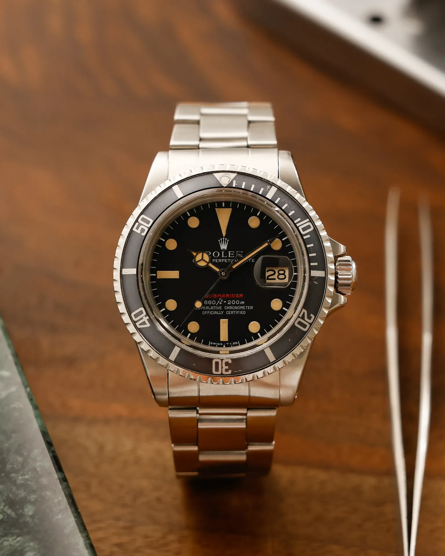 Submariner "Red Sub" Patina Full set