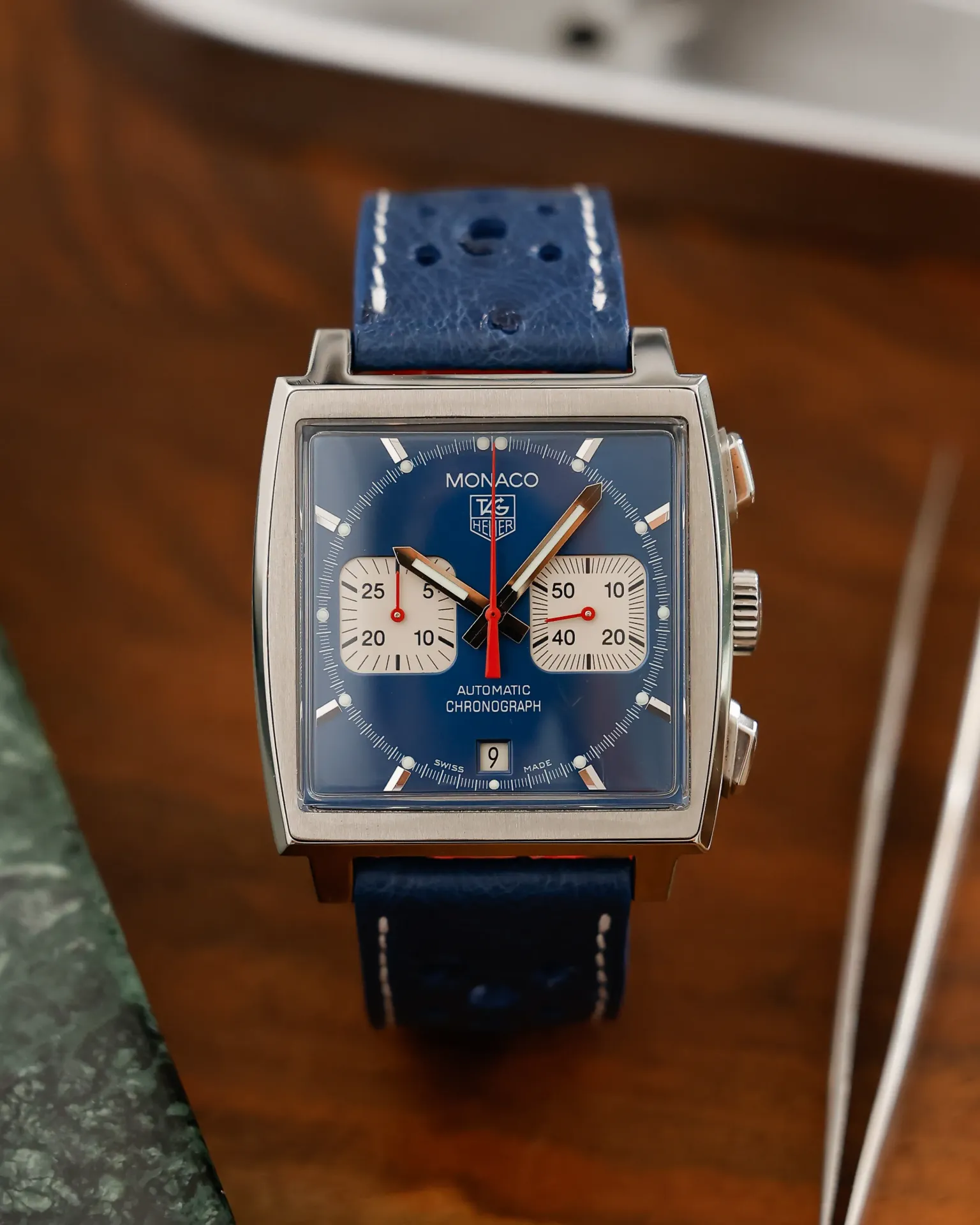 "Steve McQueen" Monaco Bleu