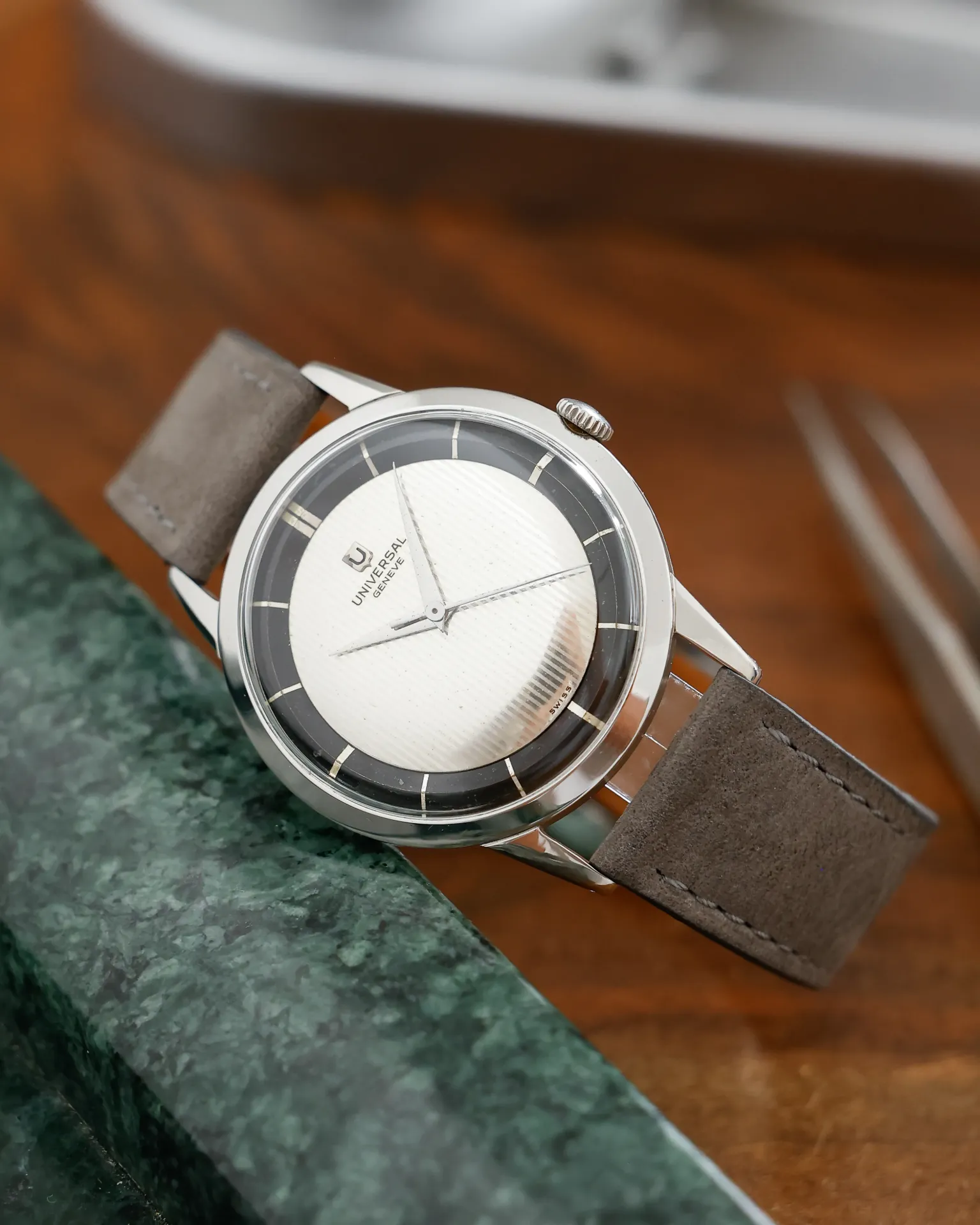 Tuxedo Two-Tone Dial
