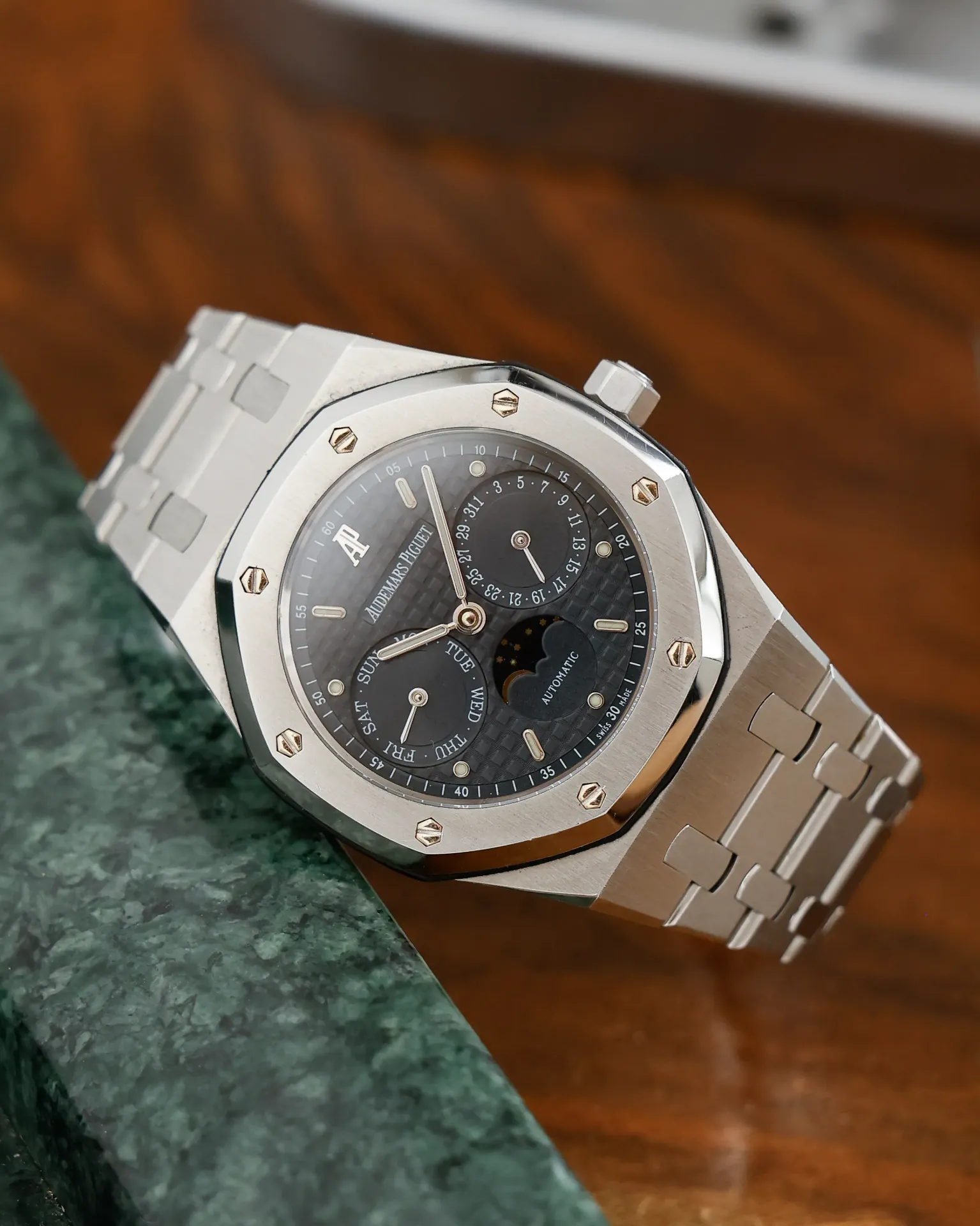 [Audemars Piguet 25594ST.00.0789ST.03 Royal Oak D87604-415242-1891] Royal Oak Day-Date Moonphase