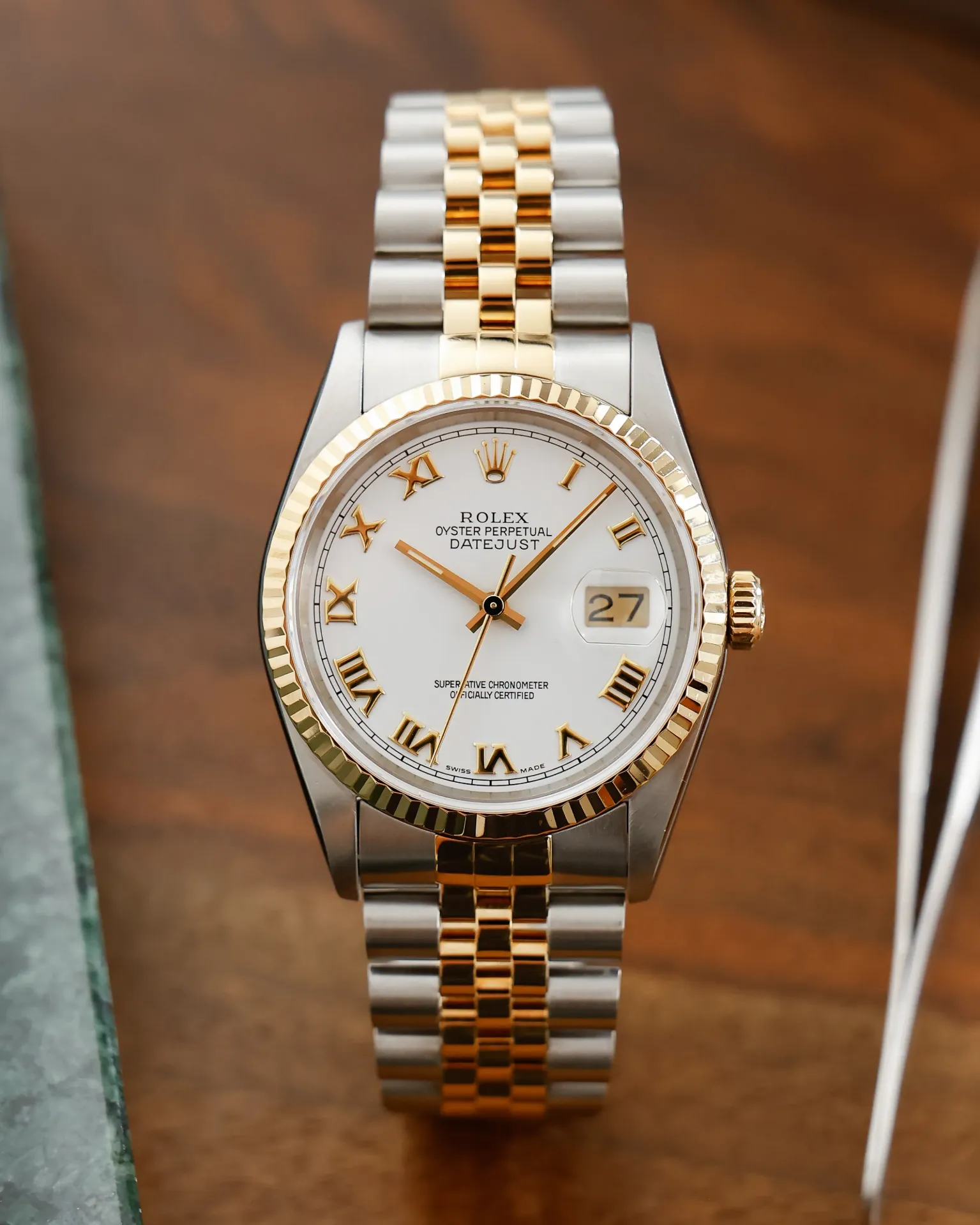 Datejust, Two-Tone, Roman Dial