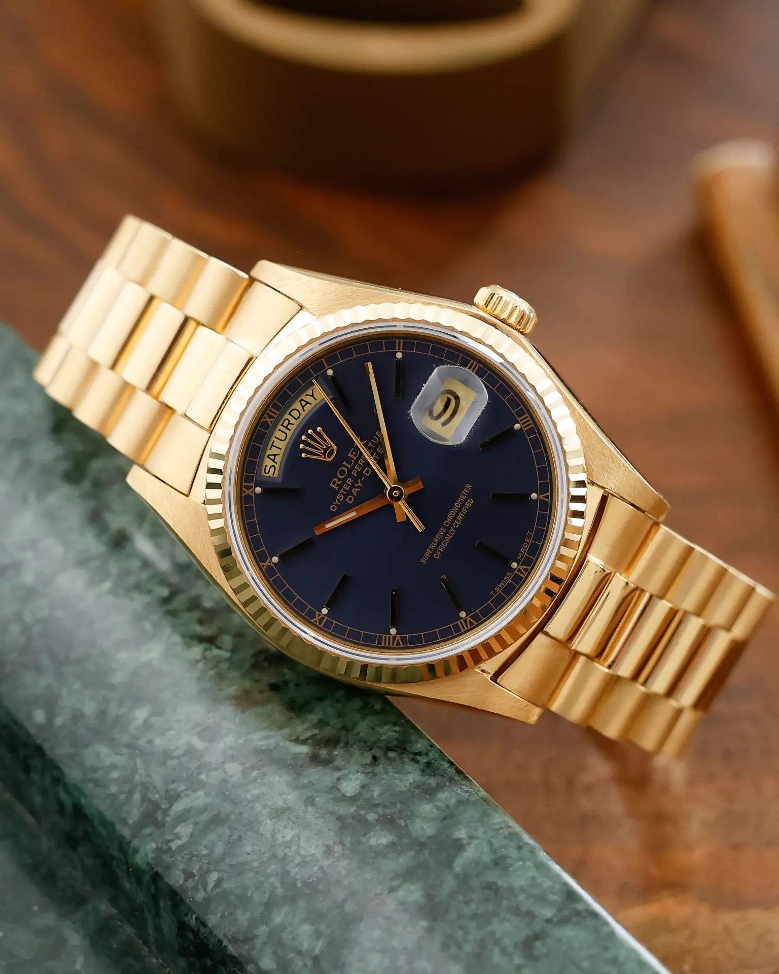Vintage Blue Day-Date