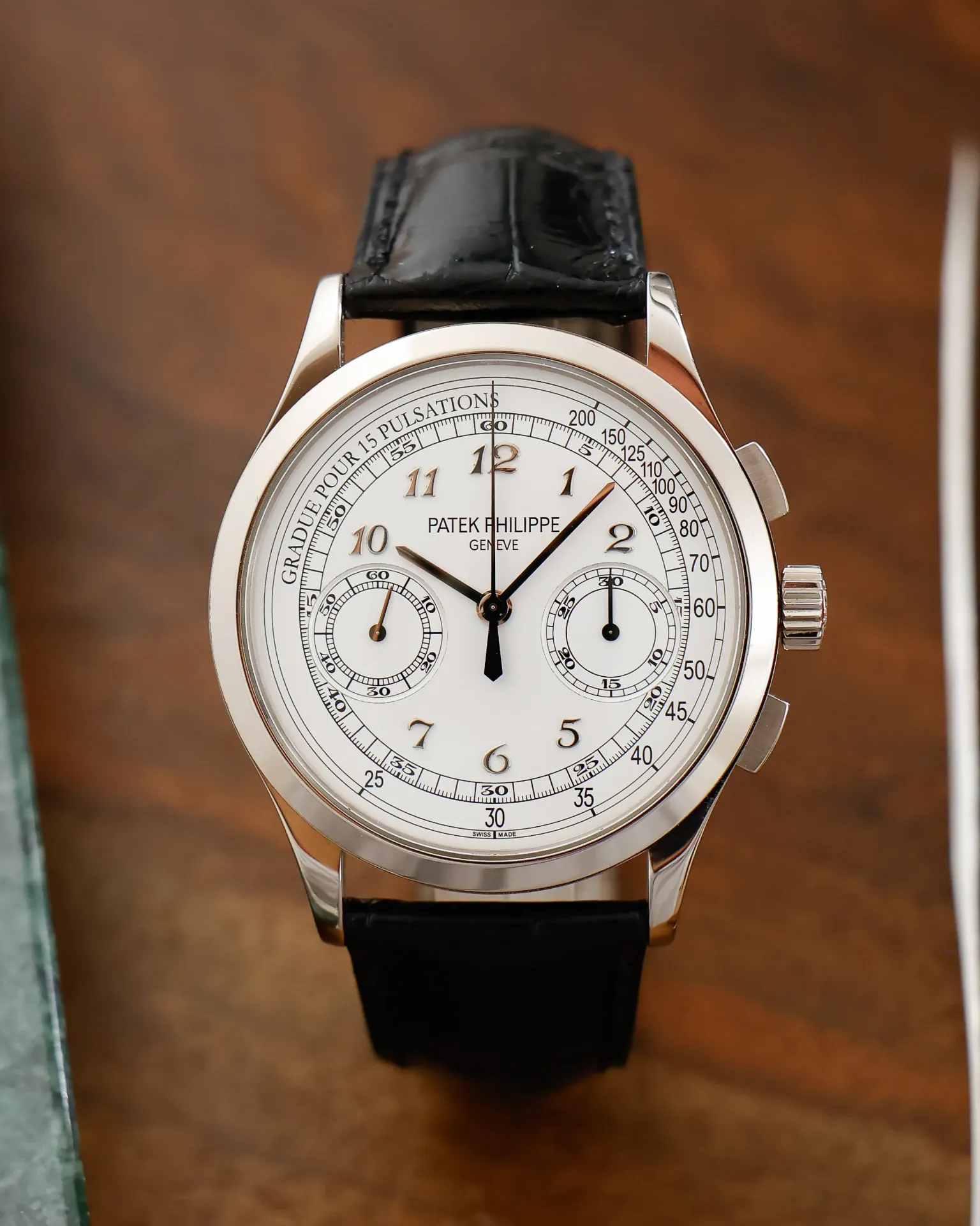 White Gold Chronograph "Pulsation Dial"