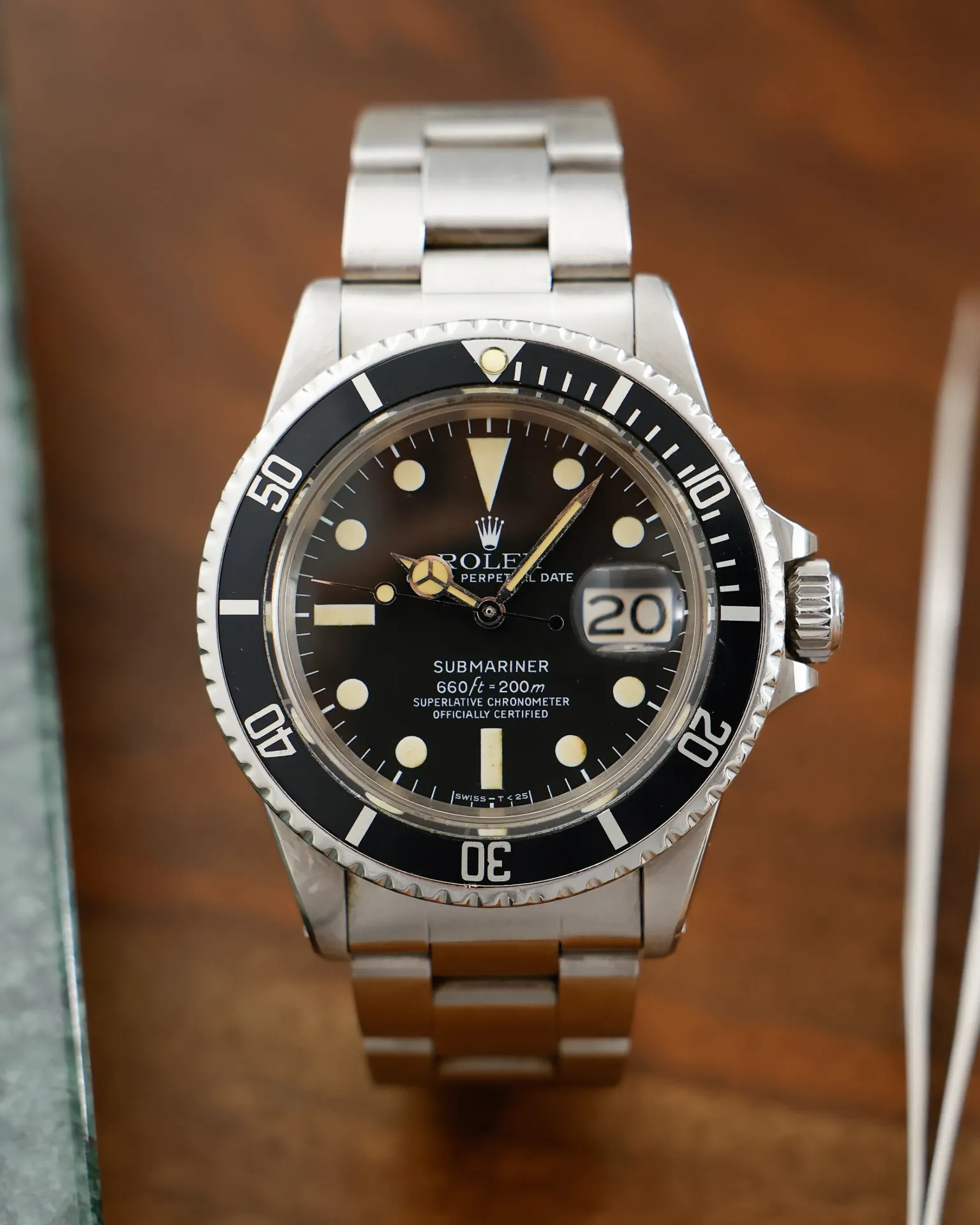 Vintage Submariner Tritium Dial